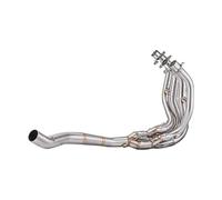 Système D'échappement Complet Modifié Moto pour Kawasaki ZX-25R ZX25R 2020 2021 2022 2023 avec Collecteur Et Tube De Liaison Avant Type Racing