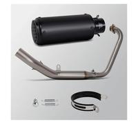 Système D'échappement Complet Moto Pour Zontes ZT125 U1 G1 Z1 Z2 2021-2025 Modification Du Collecteur Projet S1 Silencieux Ligne Course échappement Moto(B)