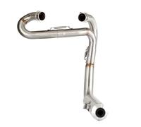 Système D'échappement Complet pour Moto pour Triumph Scrambler 900 2017 2018 2019 2020 2021 2022 2023 2024 2025 Silencieux 2:1 À Montage Bas avec Collecteur pour