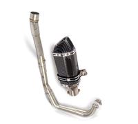 Système D'échappement Complet pour Moto, Tuyau De Liaison D'en-tête, Embouts D'aération Silencieux 51 Mm avec DB Killer Slip on pour Yamaha R25 2014-2022