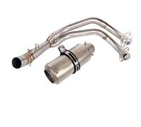 Système D'échappement De Moto Connect Link Tube Header Pipe Escape Silencieux pour Yamaha MT07 FZ07 MT 07 FZ