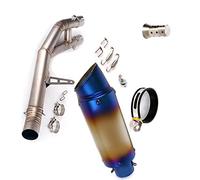 Système D'échappement De Moto Mi Lien Connecter Tuyau Silencieux Queue Évent Pointe Amovible DB Killer pour Yamaha R1 YZF-R1 MT-10 FZ10 2015 2016 2017 2018 2019 2020
