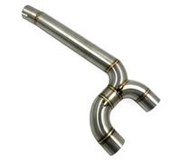 Système D'échappement De Moto pour FZ6 pour FZ6N pour FZ6S 2004-2008 2009 Connexion Lien Tuyau Central D'échappement Tuyaux