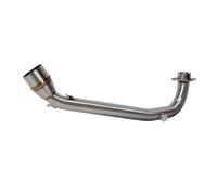 Système d'échappement de moto Tube collecteur d'échappement en acier inoxydable 51mm Interface pour Scooter lien pour avant pour SYM DRG BT DRG158