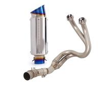 Système D'échappement De Moto Tuyau Slip on 51mm Silencieux Échappement Acier Inoxydable pour Kawasaki pour Ninja650 Z650 2017 2018 2019 2020 2021 2022 2023