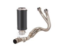 Système D'échappement De Moto Tuyau Slip on 51mm Silencieux Échappement Acier Inoxydable pour Kawasaki pour Ninja650 Z650 2017 2018 2019 2020 2021 2022 2023