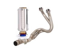 Système D'échappement De Moto Tuyau Slip on 51mm Silencieux Échappement Acier Inoxydable pour Kawasaki pour Ninja650 Z650 2017 2018 2019 2020 2021 2022 2023