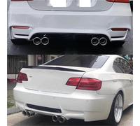 Système D'échappement En Acier Inoxydable Pour BMW E90 E92 E93 320i 318i Pour M4 Pare-chocs Silencieux Tuyau D'échappement Embouts D'éChappement(Noir)