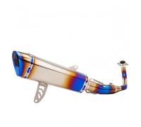 Système d'échappement en titane MAX/XMAX300 2017-2024 ensemble complet collecteur pour connecter la Modification silencieux Échappement avant pour tuyau