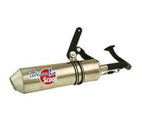 Système d'échappement LEOVINCE HM-Titan Racing pour YIYING YY50QT-D 50cc, YY50QT-G, Scooter