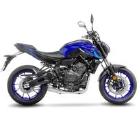 Système d'échappement LeoVince système complet LV-10 RACING acier inoxydable pour Yamaha YZF-R7 MT-07 XSR A 700 ccm année 2021 - 2024