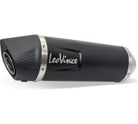 Système d'échappement LeoVince système complet LV ONE EVO RACING Black Edition acier inoxydable noir, capuchon en carbone pour Yamaha MT-125 / YZF-R125