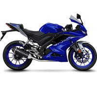 Système d'échappement LeoVince système complet LV ONE EVO RACING Carbon pour Yamaha MT-125 / YZF-R125B
