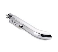 Système D'échappement Moto Pour CRF230F Pour CRF150F Silencieux De Tuyau D'échappement Moto Universel Tube Queue Tuyau D’échappement De Moto(Silver)