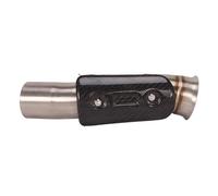 Système D'échappement Moto pour Duke 790 2018~2020 pour 890 2021, Couvercle en Fiber Carbone Central, Tuyau Liaison Intermédiaire D'échappement Tuyaux