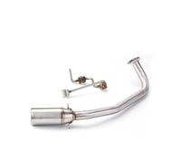 Système D'échappement Moyen Lien Connecter Tuyau Connecteur d'échappement intermédiaire pour moto HONDA PCX125 150 160 2017-2024, ligne de 51 mm(TYPE-E BEFORE 2017)