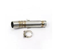 Système D'échappement Moyen Lien Connecter Tuyau Convient pour Honda Fit pour Cbr500R Cbr500 Cbr30 Joint de tuyau d'échappement moto Tuyau connexion intermédiaire Silencieux(B)