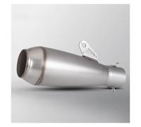 Système d'échappement Pot D'échappement Universel 51 Mm Moto Pour Z750 Pour Ninja 400 Retro À Haute Cylindrée(UN)