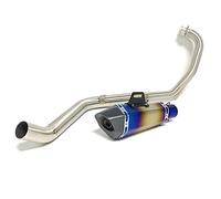 Système D'échappement pour CB190R CB190X CB190F CBF190TR Moto Avant Lien Tuyau sans Lacet Échappement Silencieux Évasion