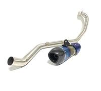 Système D'échappement pour CB190R CB190X CB190F CBF190TR Moto Avant Lien Tuyau sans Lacet Échappement Silencieux Évasion
