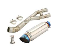 Système D'échappement Pour YZF R1 2015-2025, Tuyau De Liaison D'échappement, Système De Silencieux Noir Pour MT-10 15-2021 Tuyau d'échappement à enfiler(Style6)