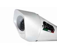 Système D'Échappement Slip-On GPR Yamaha Tenere 700 2019-2020 Blanc Albus Evo4