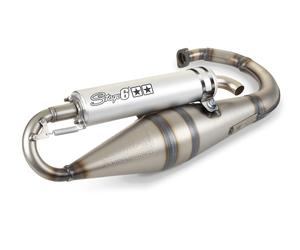 Système d'échappement Stage6 Pro Replica MK2 pour Minarelli Vertical Argent