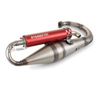 Système d'échappement Stage6 Pro Replica MK2 pour Minarelli Vertical Rouge