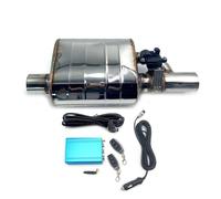 Système D'échappement Voiture 51/63/76mm Kit Tuyau D'échappement Contrôle Valve Électrique Silencieux En Acier Inoxydable D'Échappement(63MM Right 1)