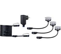 Système déclairage Plug&Shine; Paulmann 93692 3 W N/A argent