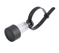 Système d'éclairage solaire pour piscine hors sol avec émission de lumière chaude et processus de charge naturelle de la lumière du jour (1 pièce)