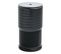Système d'élévation innovant pour meubles avec design réglable pour un confort amélioré (noir, 43 mm)