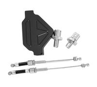 Système d'embrayage universel facile à tirer pour moto - Kit de rechange en d'aluminium avec câble e levier de performance, contrôle d'embrayage pour motocross et trail