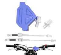 Système d'embrayage universel facile à tirer pour moto - Kit de rechange en d'aluminium avec câble e levier de performance, contrôle d'embrayage pour motocross et trail