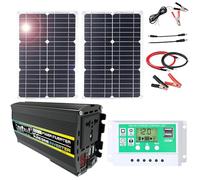Système d'énergie solaire 800W, 1 pièce, avec contrôleur de Charge 50A et panneaux solaires étanches for camping-car, remorque de voiture et vie hors réseau(50W)