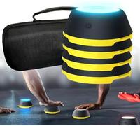 Système d'Entraînement aux Réflexes avec Lumières Bluetooth et App - Développe Vitesse, Agilité et Cognition pour Basketball, Football, Boxe, Soccer, Tennis et Fitness,4Lights