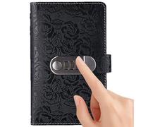 Système d'enveloppe budgétaire en espèces - Classeur de planification budgétaire A5 avec serrure, carnet de notes de défi d'économie de gestion des dépenses, organisateur de suivi des finances domesti