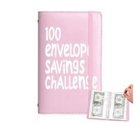 Système d'épargne budgétaire - Kit de planification de l'argent, classeur financier, ensemble de portefeuilles, des dépenses, 100 pièces de procédure d'enveloppe budgétaire, contrôle de la dette
