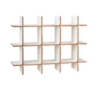 Système d'étagères Solo module 6 WxHxD 140x105x35cm