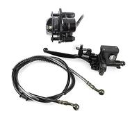 Système d'étrier de frein à disque arrière hydraulique Aluminium haute résistance Durable Conception précise Antirouille Résistance à l'usure Remplacement direct pour Quad Dirt