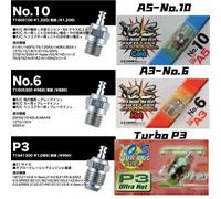 Système D'exploitation Original A3 A5 No.6 No.10 Turbo P3, Prise De Préchauffage, Moteur Nitro Rc, Ancien Standard, Bougie De Préchauffage, Voiture Rc, Camion