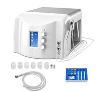 Système d'hydra-dermabrasion : machine de microdermabrasion douce à base d'eau avec pointe diamant et aspiration | Visage à domicile pour peaux sensibles, nettoyage en profondeur des pores et