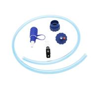 Système d'hydratation mobile - Module de boisson extérieur flexible avec double adaptateur, Le tuyau transparent peut être utilisé pour des récipients polyvalents, Équipement pratique pour une prise d