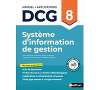 Système d'information de gestion - DCG 8 - Manuel et applications