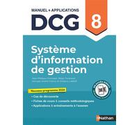 DCG 8 - Système d'information de gestion - Manuel et applications - Nouveau programme 2026