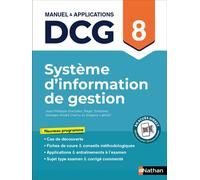 Système d'information de gestion - DCG 8 - Manuel et applications