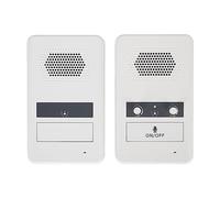 Système d'interphone avec haut-parleur de fenêtre, 200 m, anti-interférences, double voie, microphone et haut-parleur parlant à travers une fenêtre en verre, pour entreprise, banque, hôpital, bureau