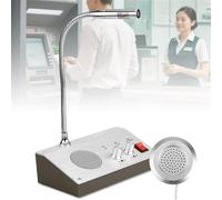 Système D'interphone de Fenêtre, Système D'interphone de Compteur Bidirectionnel, Fonction de Silencieux Automatique, Voix Claire et Forte, Utilisé dans La Banque, L'entreprise, L'hôpital