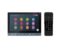 Système D'interphone Vidéo 1080P Sans Fil WiFi Visiophone For Sonnette À Domicile Avec Détection De Mouvement Déverrouillage RFID Affichage Clair Protection Contre Intempéries(H-Z6-P221B-M710BA-B)