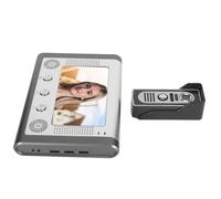 Système d'interphone vidéo filaire 7 pouces, Kit de sonnette de visiophone, Support de surveillance, déverrouillage, Vision nocturne IR, prise AU
